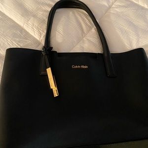 Never used black Calvin Klein purse